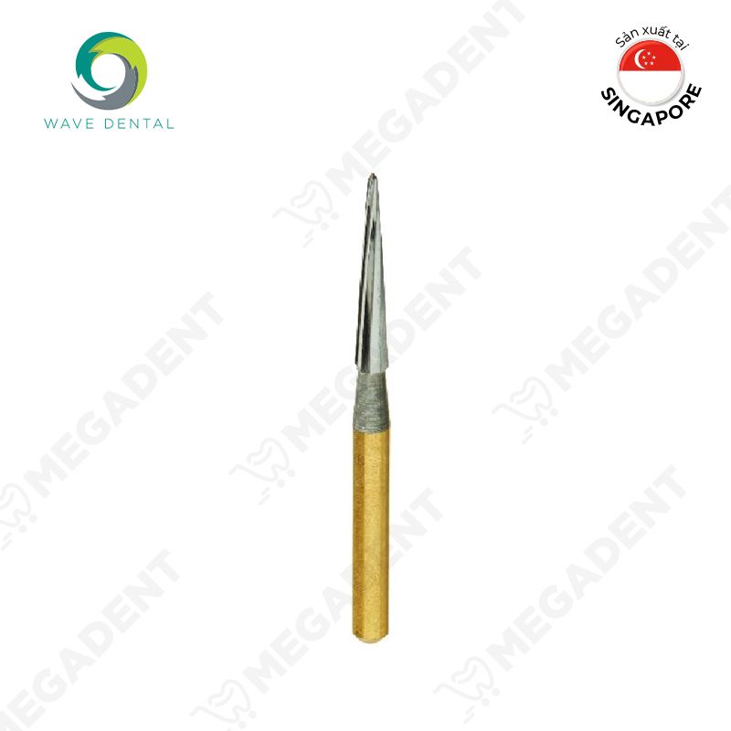 Carbide Bur Finishing Safe-End EF9 - Mũi khoan hoàn tất cho phần kẽ răng - Cái