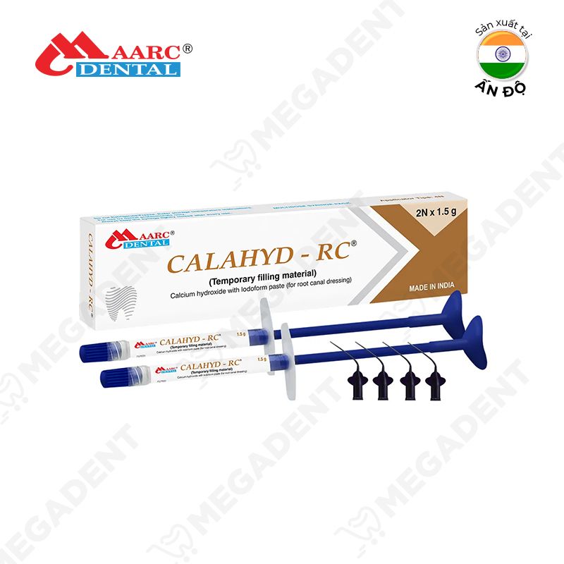Calcium Hydroxide Paste With Iodoform - Trám bít ống tủy tạm trong quá trình tạo chóp - Hộp 3g