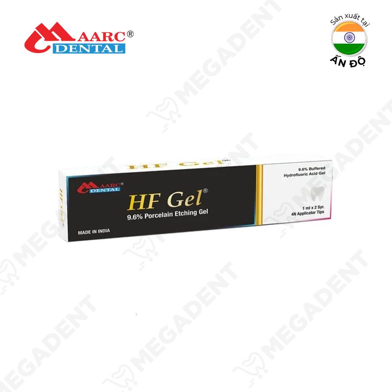HF Gel 9.6% Porcelain Etching Gel - Xi măng phục hình sứ dạng gel - Hộp
