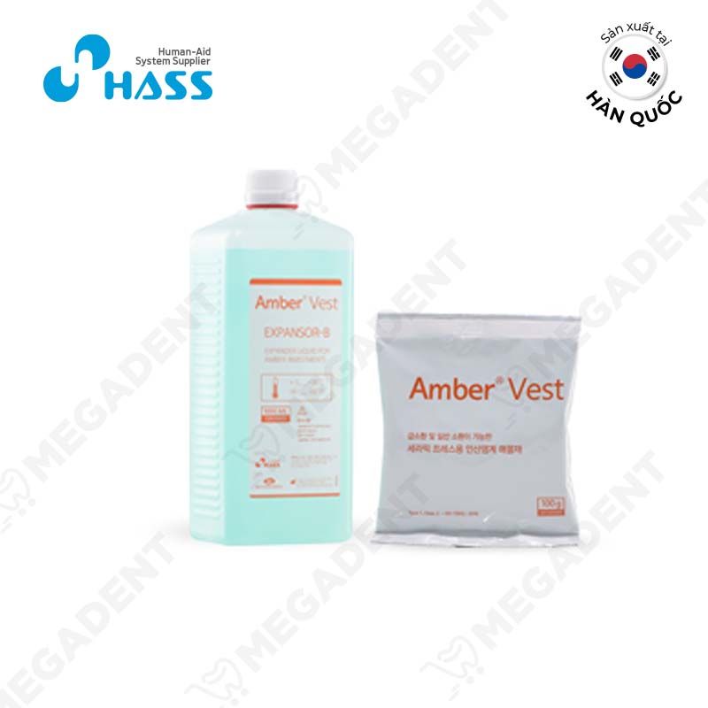 AmberVest - Liquid -Dung dịch pha bột đúc sứ ép - chai/ 1 lít