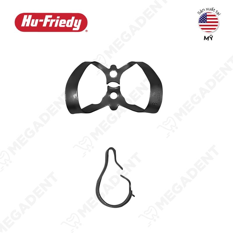 9 Rubber Dam Clamp - kẹp đê cao su - Túi 1 cái