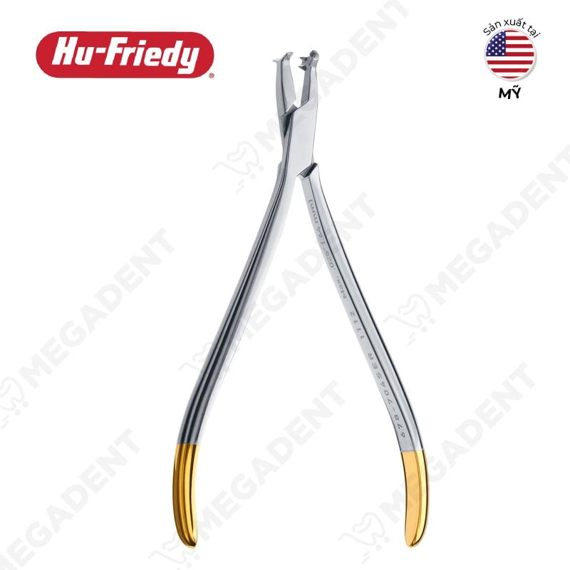 Lingual Hammerhead NiTi Pliers, Serrations-Kềm Bẻ Dây NiTi Đầu Búa Mặt Lưỡi có răng cưa - Túi 1 cái