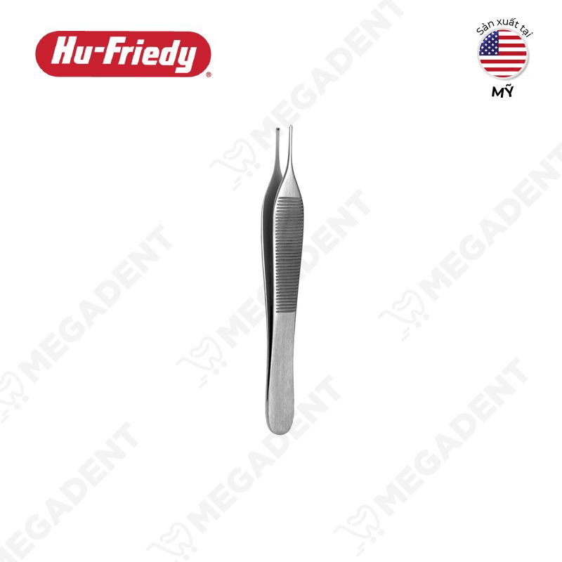 Adson 1x2 Tissue Pliers- Kẹp mô co mấu- Túi 1 cái
