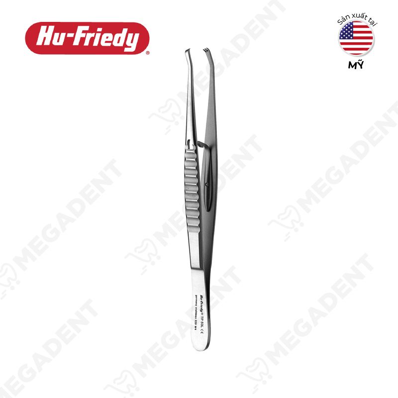 Fox Locking 3x3 Tissue Pliers - Kẹp mô có khóa - Túi 1 cái