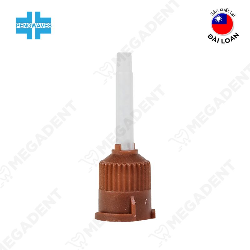 Mixing tip 36mm brown - Đầu trộn paracore - Cái