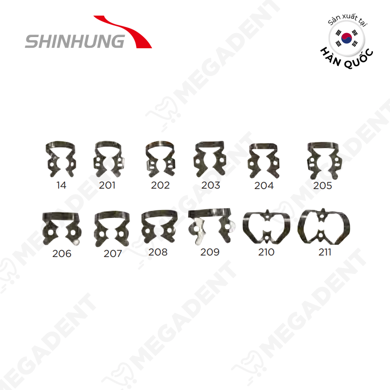 Premolar Clamp- Clamp răng tiền cối- cái