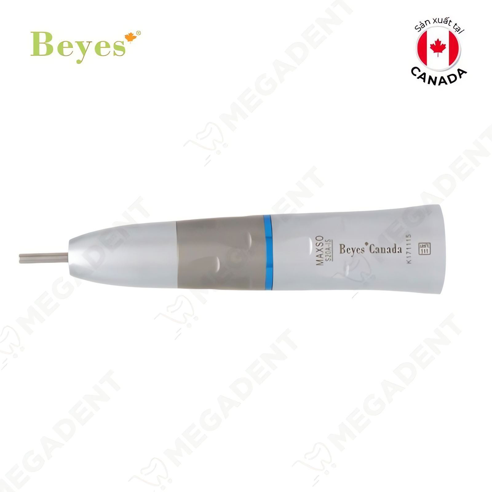 20A-IS, Straight Nose cone 1:1- Tay khoan thẳng phun nước bên trong - 1 Cái