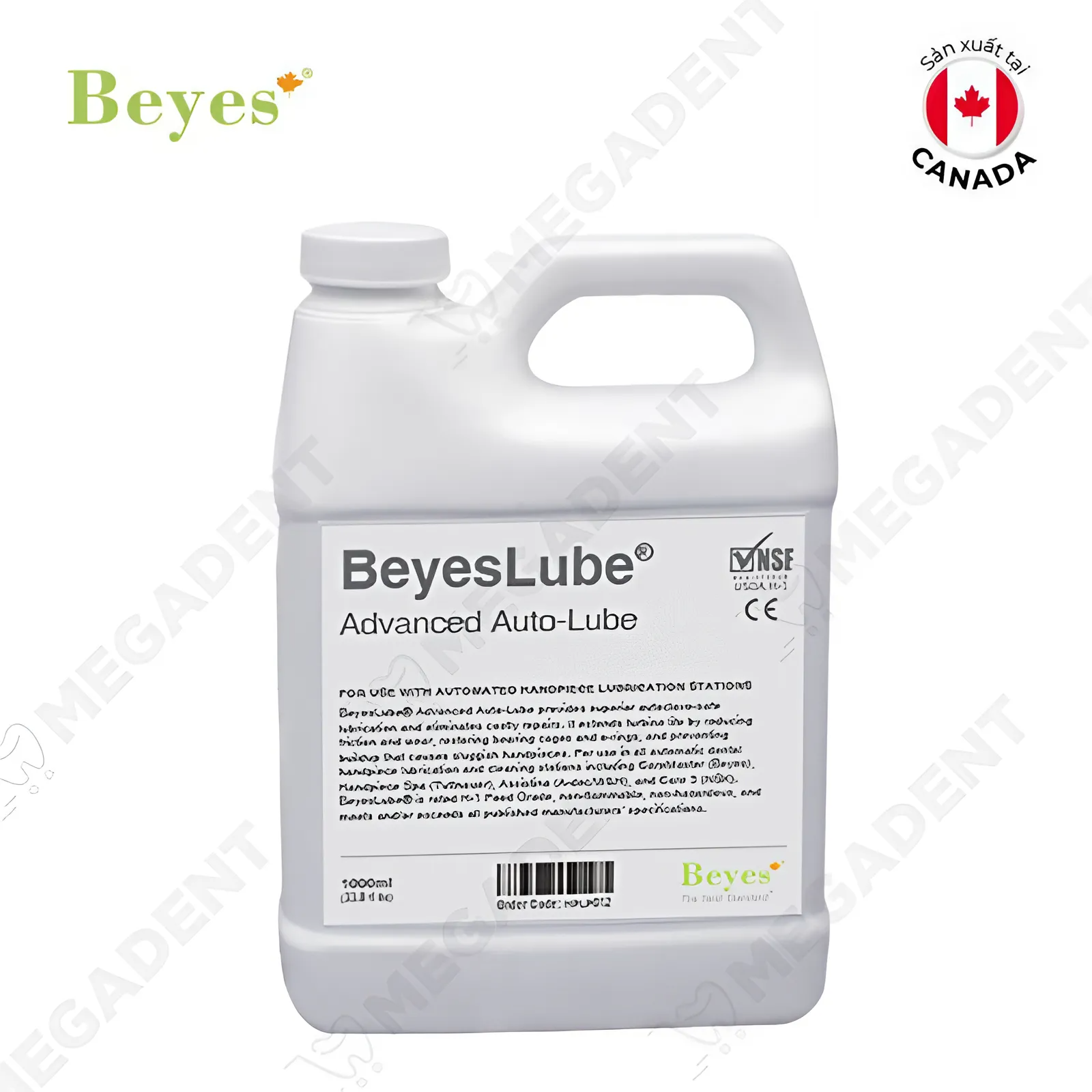 CareMaster Solution Plus for Automatic machines, synthetic 1000ml, made in USA - Dung dịch bôi trơn và bảo vệ tay khoan - 1 bình