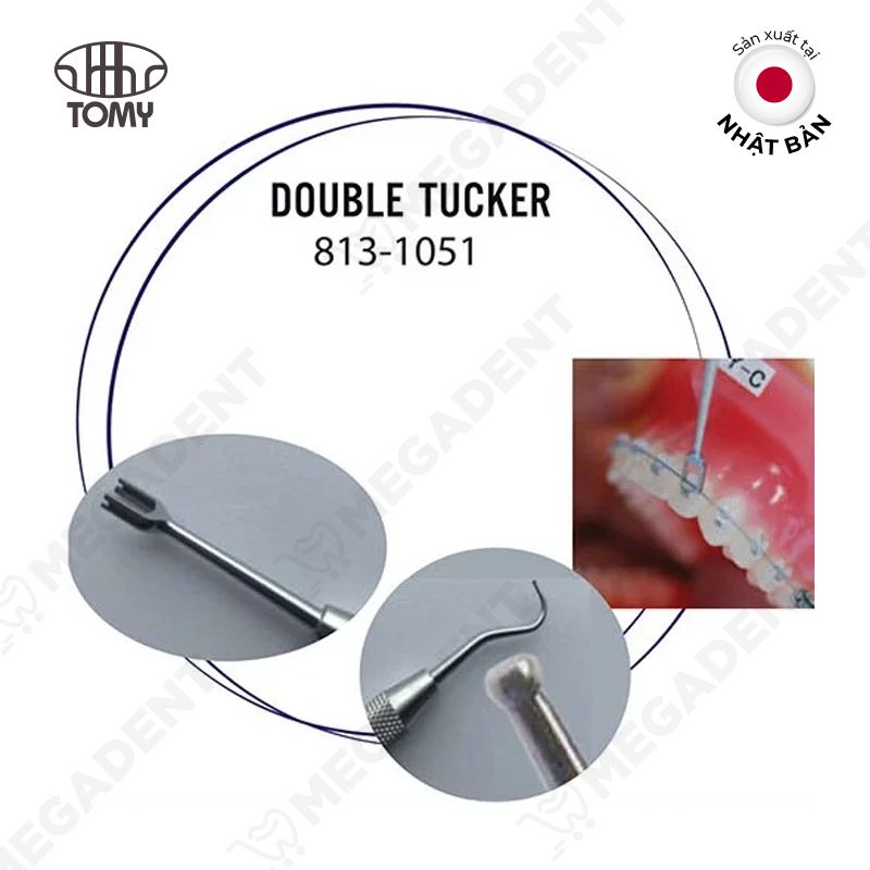 Double tucker - Dụng cụ tháo nắp mắc cài và ấn dây - Cái