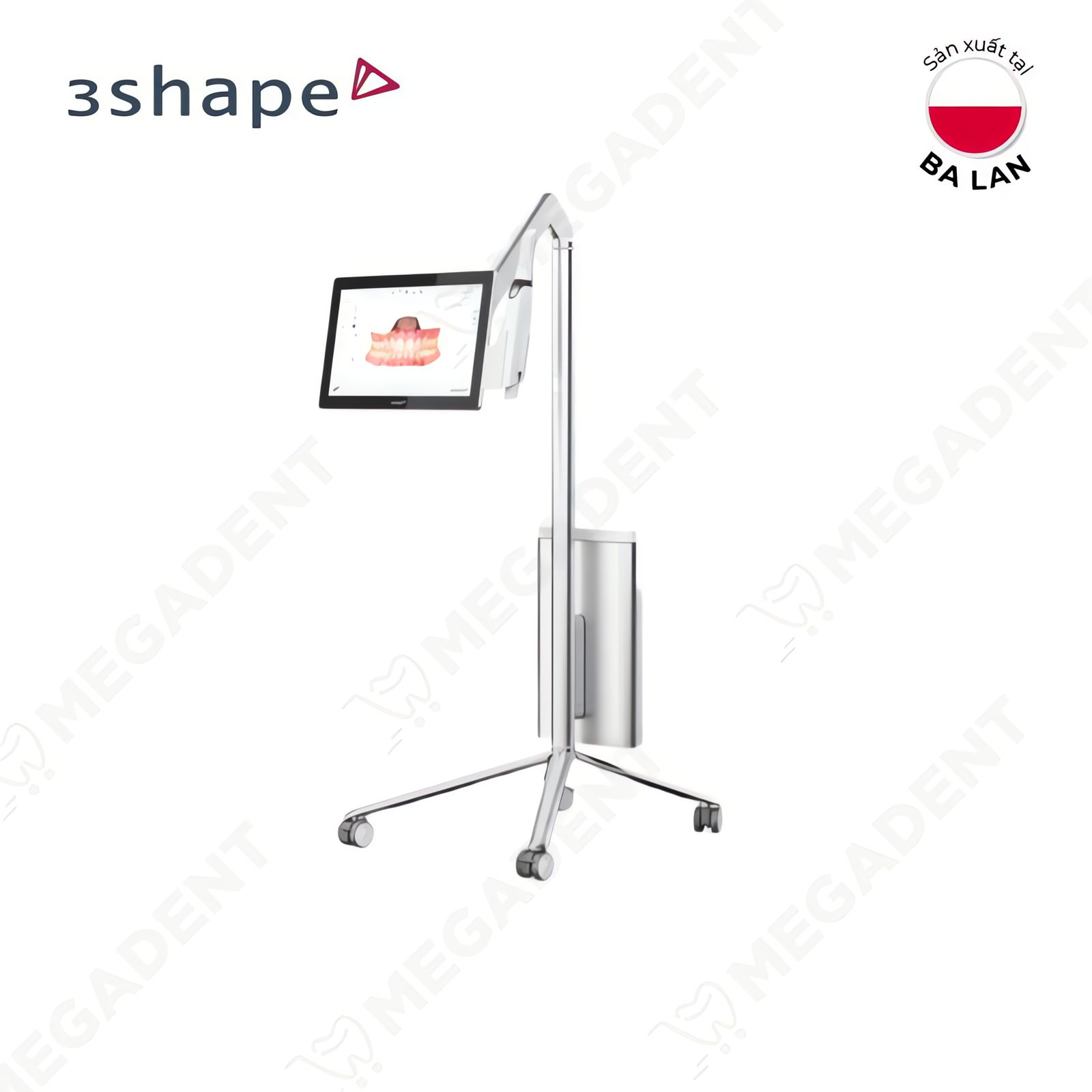 TRIOS Move 4+ - Máy scan trong miệng kỹ thuật số Trios 4 tích hợp Xe đẩy - Hộp 1 cái