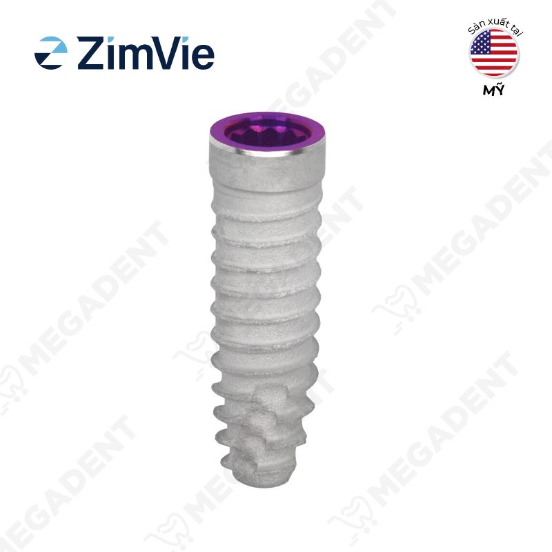 Implant 3i NonPlatform Switching - Trụ chân răng nhân tạo không bệ chuyển - Hộp 1 cái