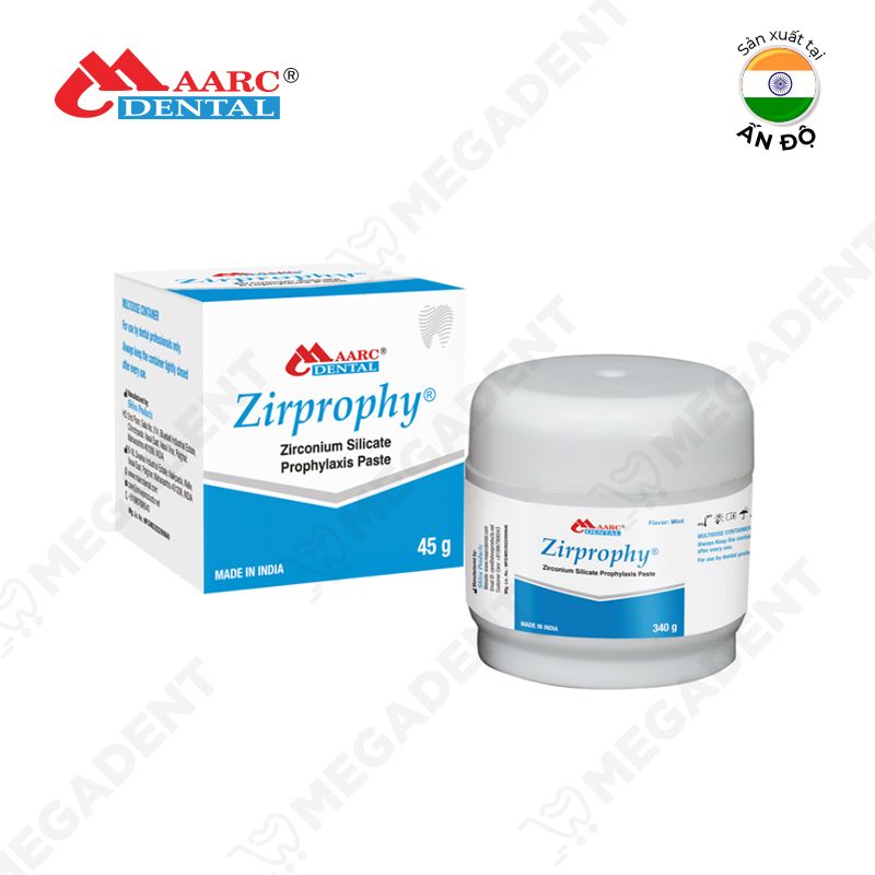 Zirprophy (Zircon Prophylaxis Paste) Spearmint Flavor - Sò đánh bóng hương bạc hà - Hộp 45g