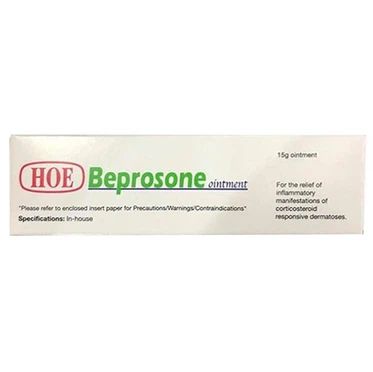  Thuốc mỡ Beprosone Ointment HOE Pharmaceuticals điều trị viêm da dị ứng, eczema (15g) 