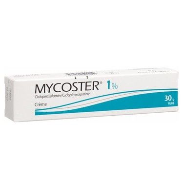  Kem bôi da Mycoster 1% Pierre Fabre điều trị viêm da, nấm Candida, lang ben (30g) 