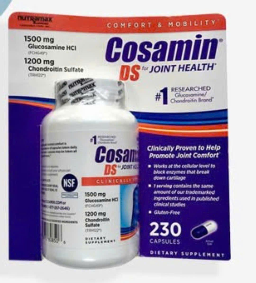 Cosamin DS For Joint Health - Viên Uống Hỗ Trợ Phục Hồi & Bảo Vệ Xương Khớp Luôn Chắc Khoẻ