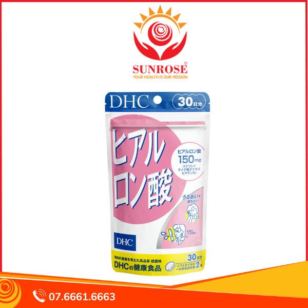 Viên uống Hyaluronic Acid DHC hỗ trợ bổ sung HA hỗ trợ hạn chế khô da 30 ngày - 60 viên