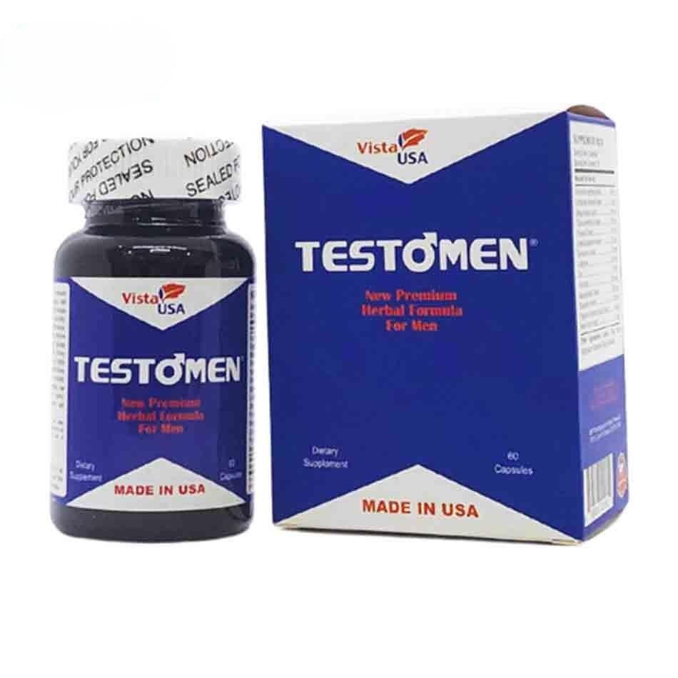 TestoMen - Viên Uống Hỗ Trợ Bổ Thận Tráng Dương & Tăng Cường Sinh Lý Phái Mạnh