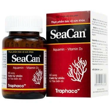 SeaCan - Viên Bổ Sung Canxi Tự Nhiên Từ Tảo Đỏ Châu Âu