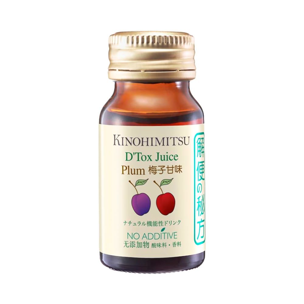 Kinohimitsu D'tox Plum Juice - Chai Nước Hỗ Trợ Thanh Lọc Cơ Thể & Nâng Cao Sức Khoẻ