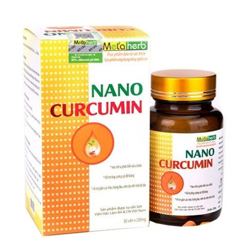 Nano Curcumin Metaherb - Hỗ Trợ Điều Trị Viêm Loét Dạ Dày Hiệu Quả, An Toàn