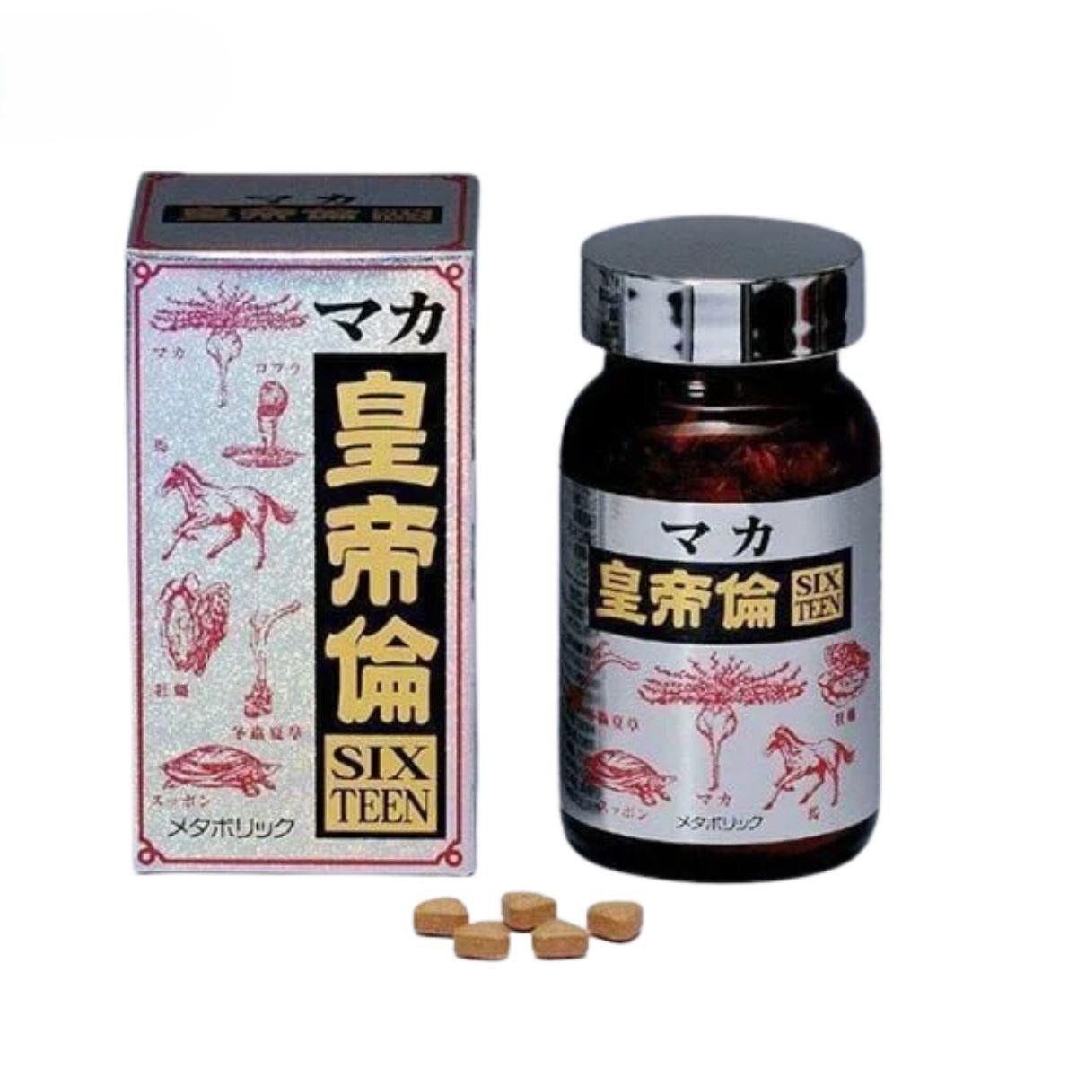 Maka Sixteen - Viên Uống Bổ Thận, Tăng Cường Sinh Lý Cho Nam Giới