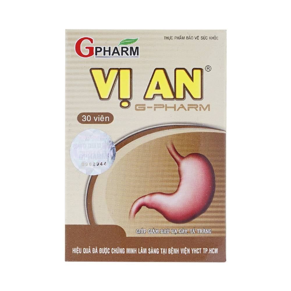 Viên Uống Vị An Gpharm - Hỗ Trợ Giảm Đau Co Thắt Dạ Dày & Tá Tràng