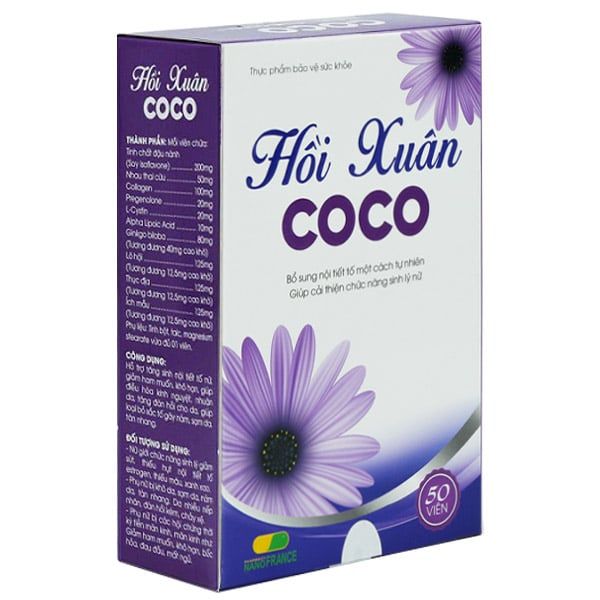 Hồi Xuân Coco - Tăng Cường Sinh Lý Nữ, Hồi Giữ Nét Thanh Xuân