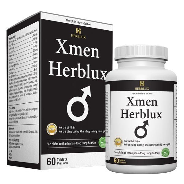 Xmen Herblux - Viên Uống Hỗ Trợ Tăng Cường Chức Năng Sinh Lý Nam