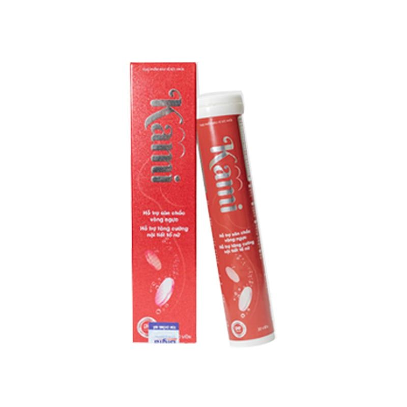 Combo Viên Sủi & Gel Nở Ngực Kami - Sản Phẩm Hỗ Trợ Kích Thích Vòng 1 To Tròn Quyến Rũ(Lọ 20 viên & Chai 30ml)