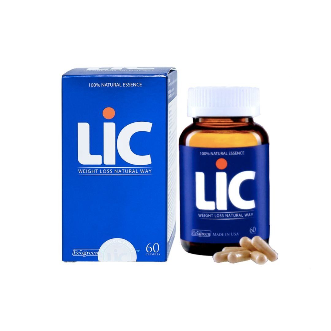 Lic - Viên Uống Hỗ Trợ Giảm Cân, Giảm Mỡ An Toàn(Hộp 60 viên)