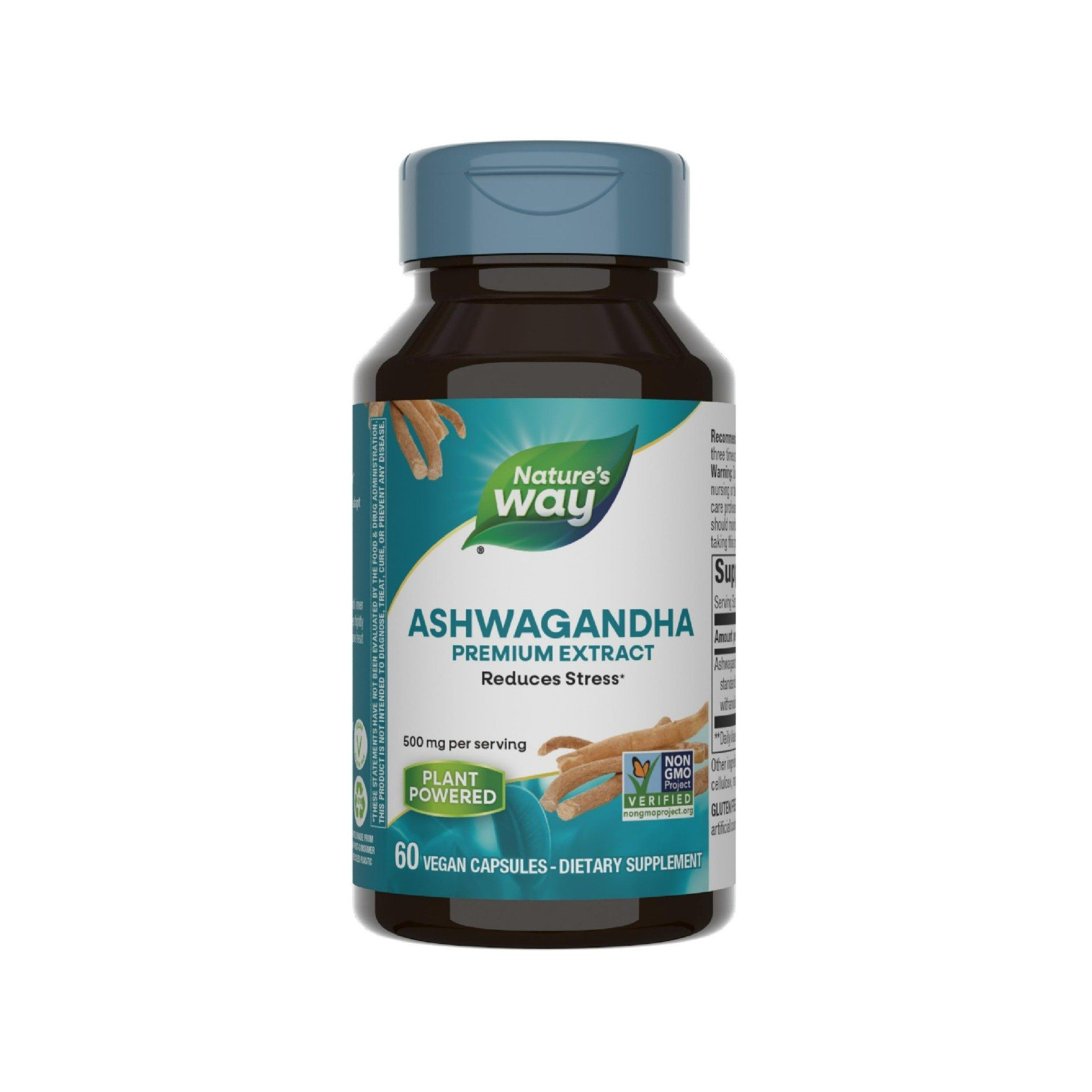 Nature's Way Premium Extract Ashwagandha - Viên Uống Hỗ Trợ Cải Thiện Máu Huyết, Não Bộ & Sinh Lý