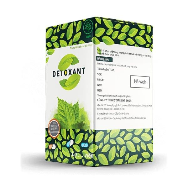 Detoxant – Hỗ Trợ Diệt Ký Sinh Trùng Gây Hôi Miệng(Hộp 20 viên)