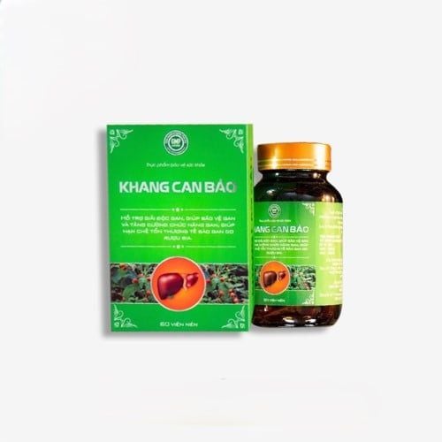 Viên Uống Khang Can Bảo - Hỗ Trợ Cải Thiện Dấu Hiệu Bệnh Gan Hộp 60 viên