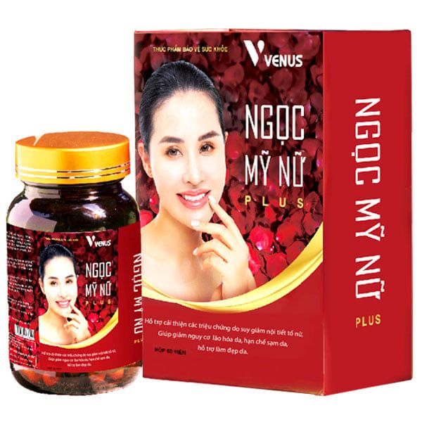 Ngọc Mỹ Nữ Plus - Viên Uống Hỗ Trợ Làm Chậm Lão Hoá & Dưỡng Trắng Da