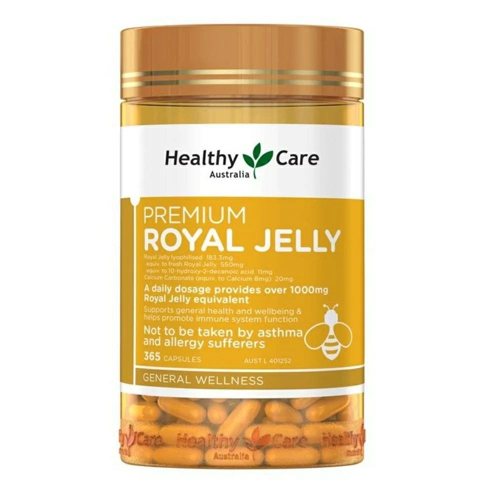 Healthy Care Royal Jelly 1000mg - Viên Uống Hỗ Trợ Cải Thiện Da & Sức Khoẻ
