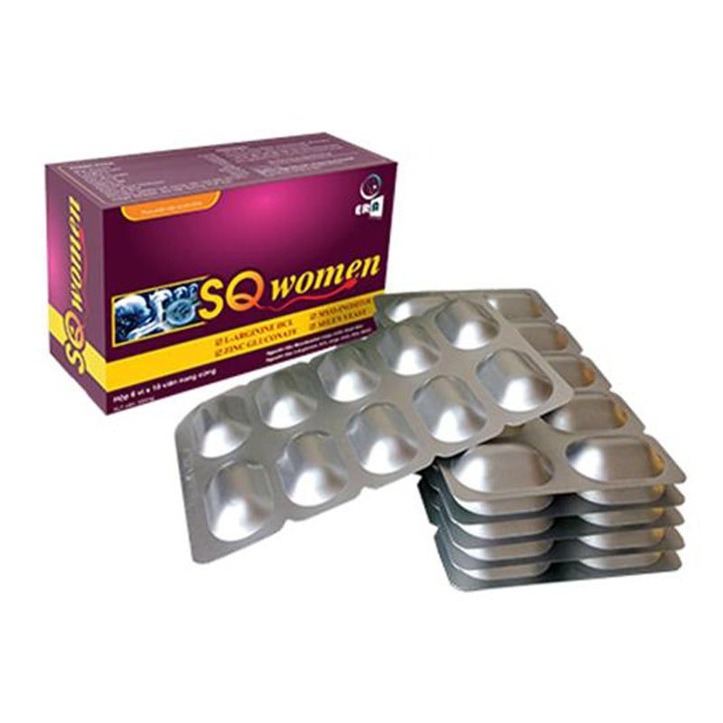 SQ Women - Viên Uống Hỗ Trợ Cải Thiện Chức Năng Sinh Sản Phụ Nữ