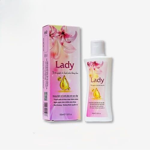 Dung Dịch Vệ Sinh Phụ Nữ Lady - Hỗ Trợ Khử Mùi & Làm Sạch Bộ Phận Sinh Dục Nữ
