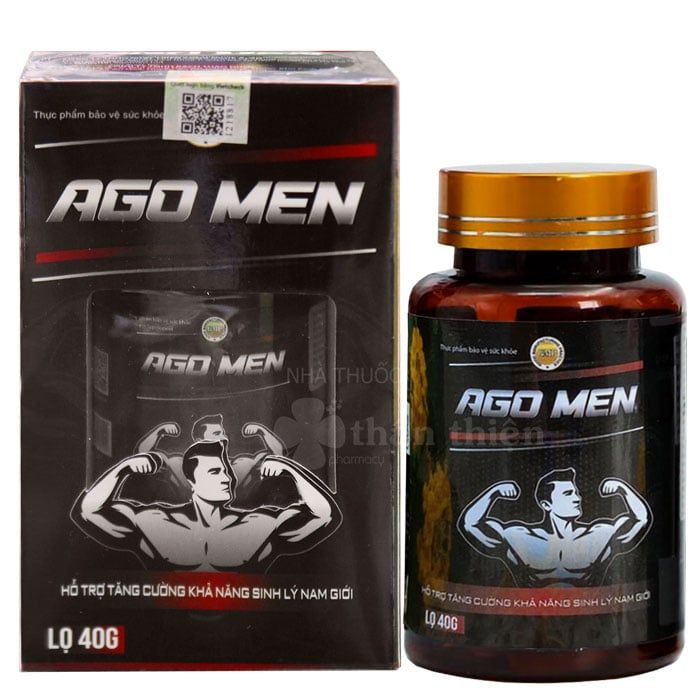 Ago Men Hỗ Trợ Tăng Cường Sinh Lý Nam Hộp 40G