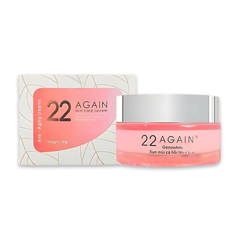 22 Again Hỗ Trợ Ngừa Lão Hoá Phục Hồi Da Hiệu Quả Mẫu Mới
