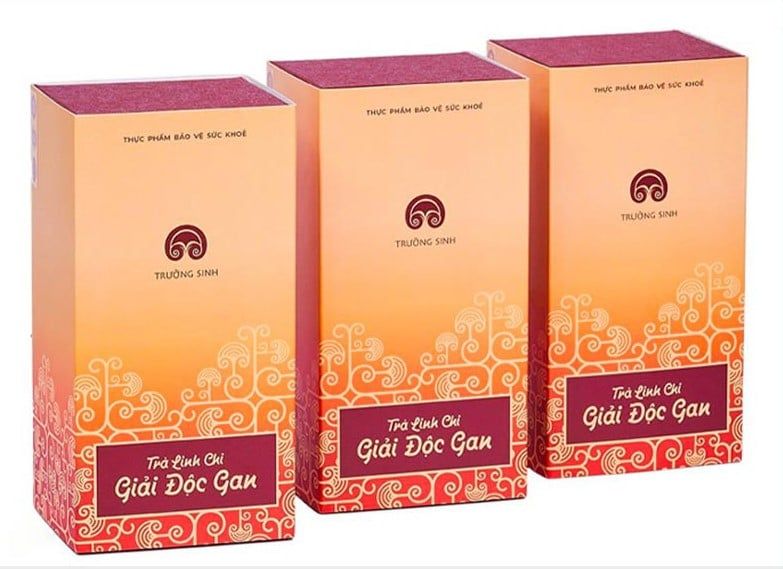 Trà Linh Chi Giải Độc Gan - Sản Phẩm Hỗ Trợ Thanh Lọc Cơ Thể & Phục Hồi Sức Khoẻ Lá Gan Hộp 20 túi