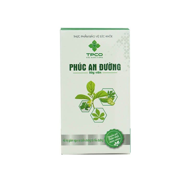 Phúc An Đường - Viên Uống Hỗ Trợ Hạ Đường Huyết, Ngừa Biến Chứng