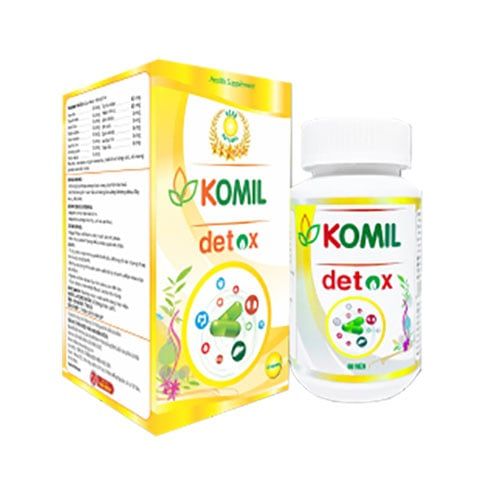 Komil Detox - Viên Uống Hỗ Trợ Tăng Cường Tiêu Hóa
