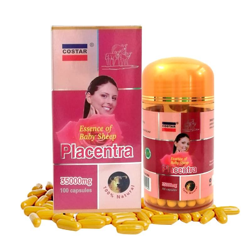 Nhau Thai Cừu Costar 35000mg - Viên Hỗ Trợ Làm Đẹp Da, Tăng Cường Sức Khỏe