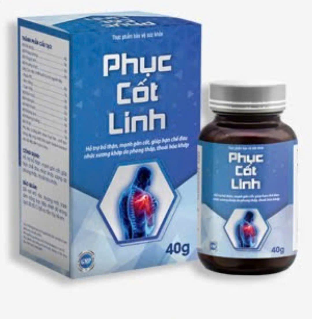 Phục Cốt Linh - Viên Uống Hỗ Trợ Điều Trị Thoái Hoá Khớp & Tăng Cường Khả Năng Vận Động
