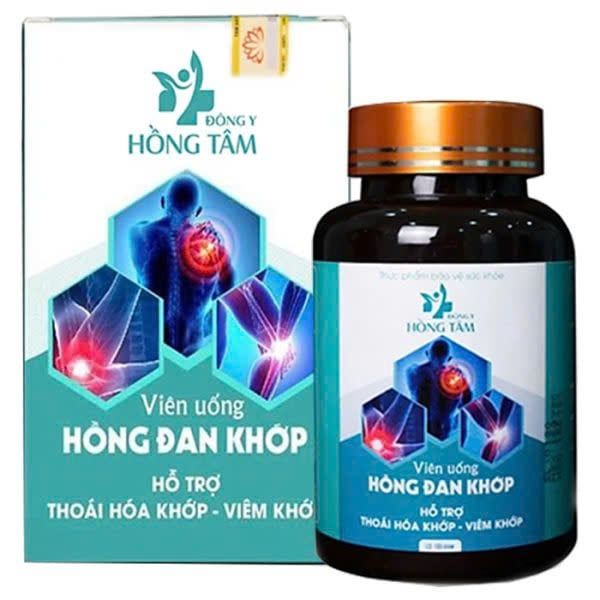 Hồng Đan Khớp - Hỗ Trợ Phục Hồi & Tái Tạo Xương Khớp Rắn Chắc
