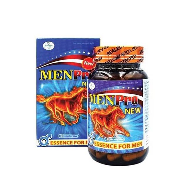 Menpro New - Viên Uống Hỗ Trợ Bổ Thận Mạnh Gân Cốt & Tăng Cường Sinh Lý Phái Mạnh