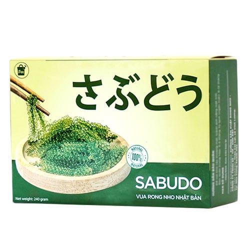 Sabudo - Gói Rong Nho Hỗ Trợ Tăng Cường Hệ Miễn Dịch & Nâng Cao Sức Khoẻ