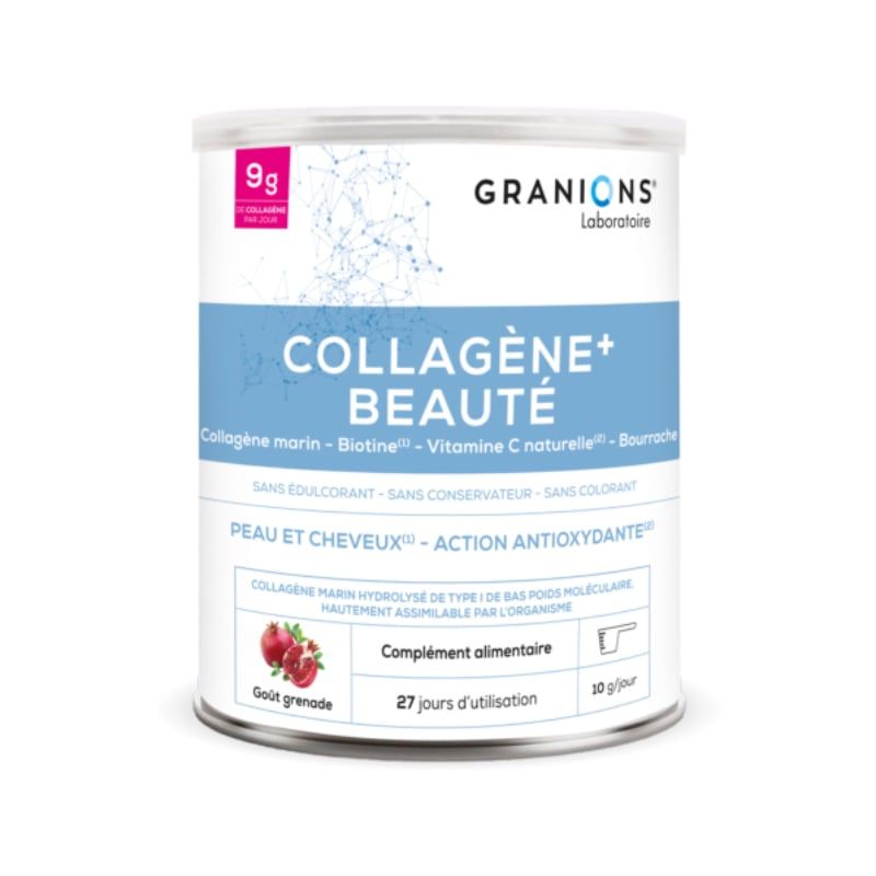 Granions Collagen Beauty Hỗ Trợ Dưỡng Da & Tóc Khoẻ Đẹp Hộp 275g