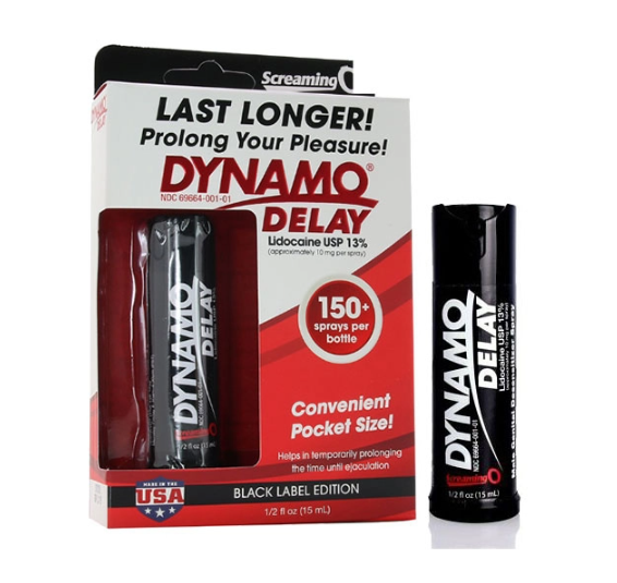 Dynamo Delay Black Label Edition Hỗ Trợ Chống Xuất Tinh Sớm Cho Nam Giới Chai 15ml