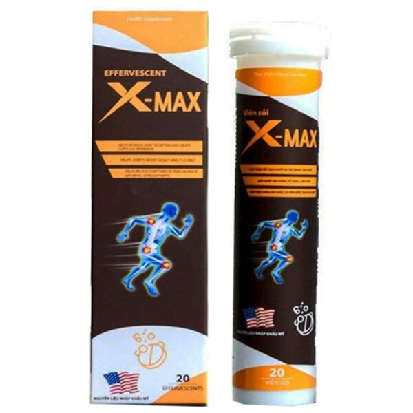 Viên Sủi Xmax - Hỗ Trợ Giảm Đau Nhức Xương Khớp